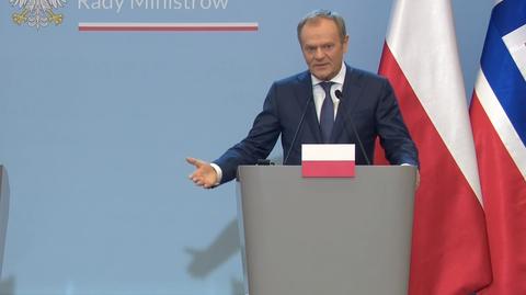 Premier Tusk o szczycie rolniczym w Warszawie