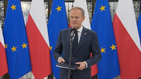 Donald Tusk zapowiada projekt ws. ujawnienia majątków współmałżonków polityków