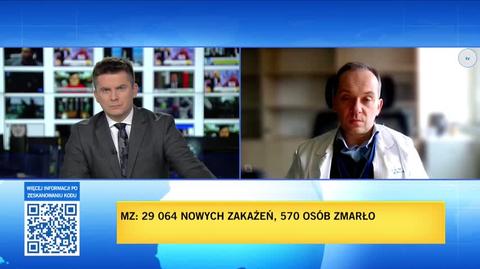 Szułdrzyński: 500 zgonów dziennie to jest dramat