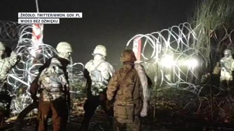 Mielnik. Polskie służby zatrzymały 33 migrantów, którzy próbowali nielegalnie przekroczyć granicę