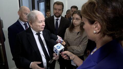Kaczyński o słowach prezydenta: nie będę tego komentował 