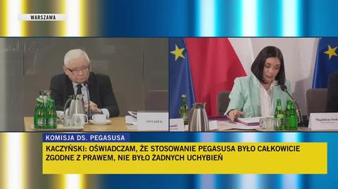 Kaczyński: Pegasus nie był stosowany wobec premiera Morawieckiego 