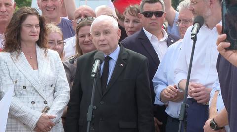 Kaczyński: być może coś trzeba będzie wziąć do ręki. "Skrajna nieodpowiedzialność lidera partii opozycji"