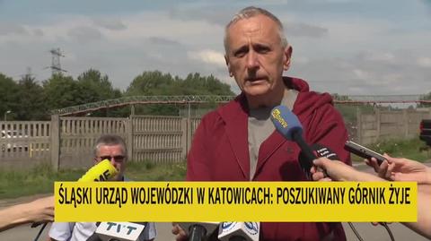 Poszukiwany górnik żyje. Mówi Leszek Pietraszek, prezes PGG