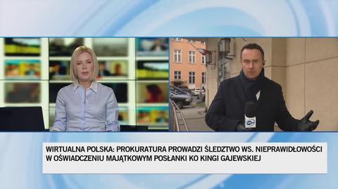 Prokuratura prowadzi śledztwo ws. nieprawidłowości w oświadczeniu majątkowym posłanki KO Kingi Gajewskiej