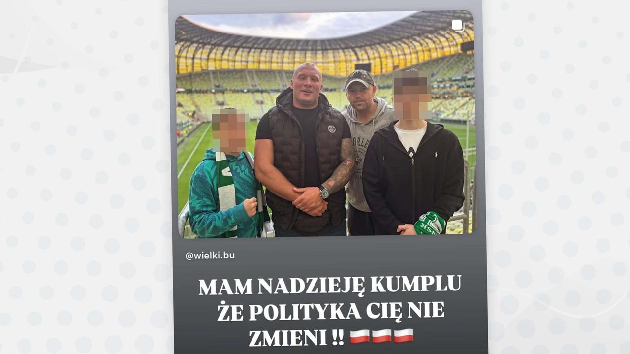 "Wielki Bu" na zdjęciu z Karolem Nawrockim. "Mam nadzieję kumplu, że polityka Cię nie zmieni"