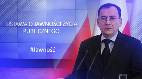 Jeden formularz oświadczeń majątkowych, status sygnalisty dla świadków. PiS chce większej jawności