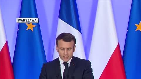 macron konfa z morawieckim