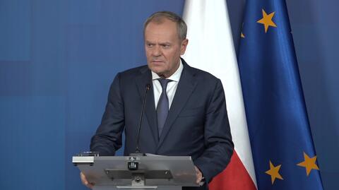 Tusk: kluczowe jest wskazanie Polski w kontekście wojny hybrydowej