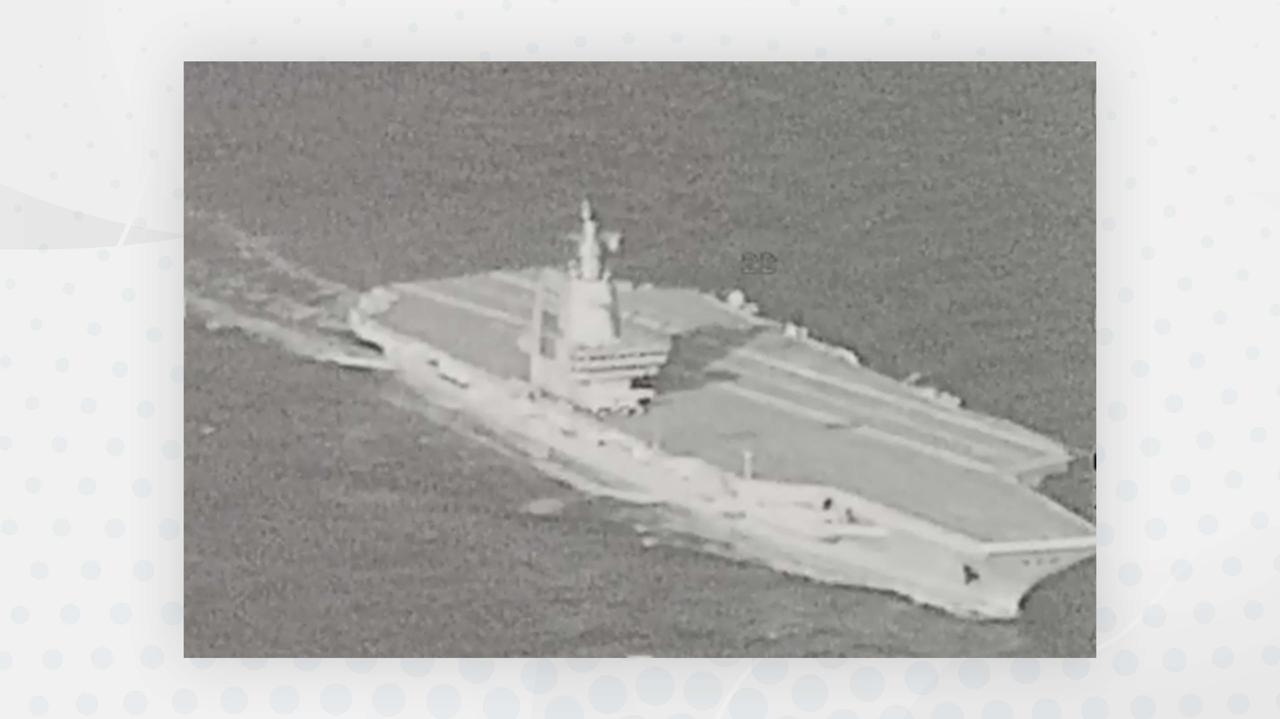 Największy chiński lotniskowiec w Cieśninie Tajwańskiej. Zaledwie miesiąc po oddaniu do służby