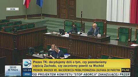 Pawłowicz (PiS): prof. Rzepliński wyraża swoje prywatne poglądy