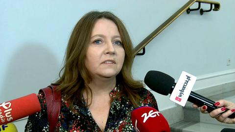 Joanna Lichocka tłumaczy swój gest