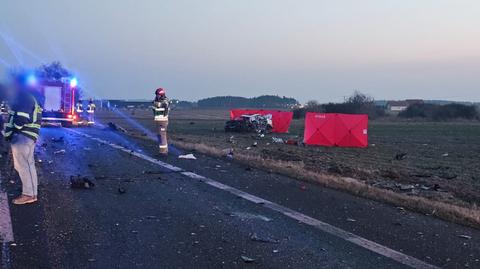 Śmiertelny wypadek na DK88