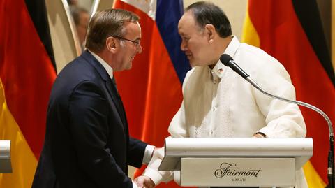 Minister obrony Niemiec z wizytą w Manili