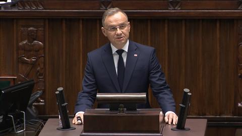 "Do ostatniej chwili mojej prezydentury będę kierował się tylko i wyłącznie dobrem naszej ojczyzny"