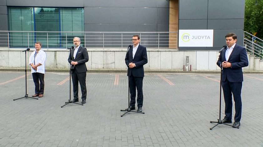 Morawiecki: program "Profilaktyka 40 PLUS" jest po to, żebyśmy pamiętali o naszym zdrowiu