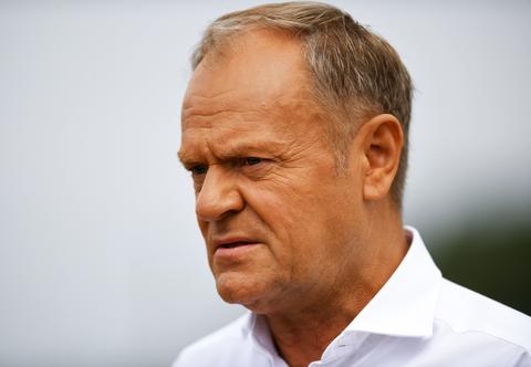 Seria rozmów Tuska w sprawie rosyjskich dronów