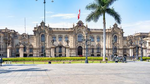 Lima Peru Palacio de Gobierno - Cristi Croitoru shutterstock_2630027855