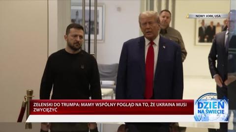 Trump na spotkaniu z Zełenskim: ta wojna musi się skończyć