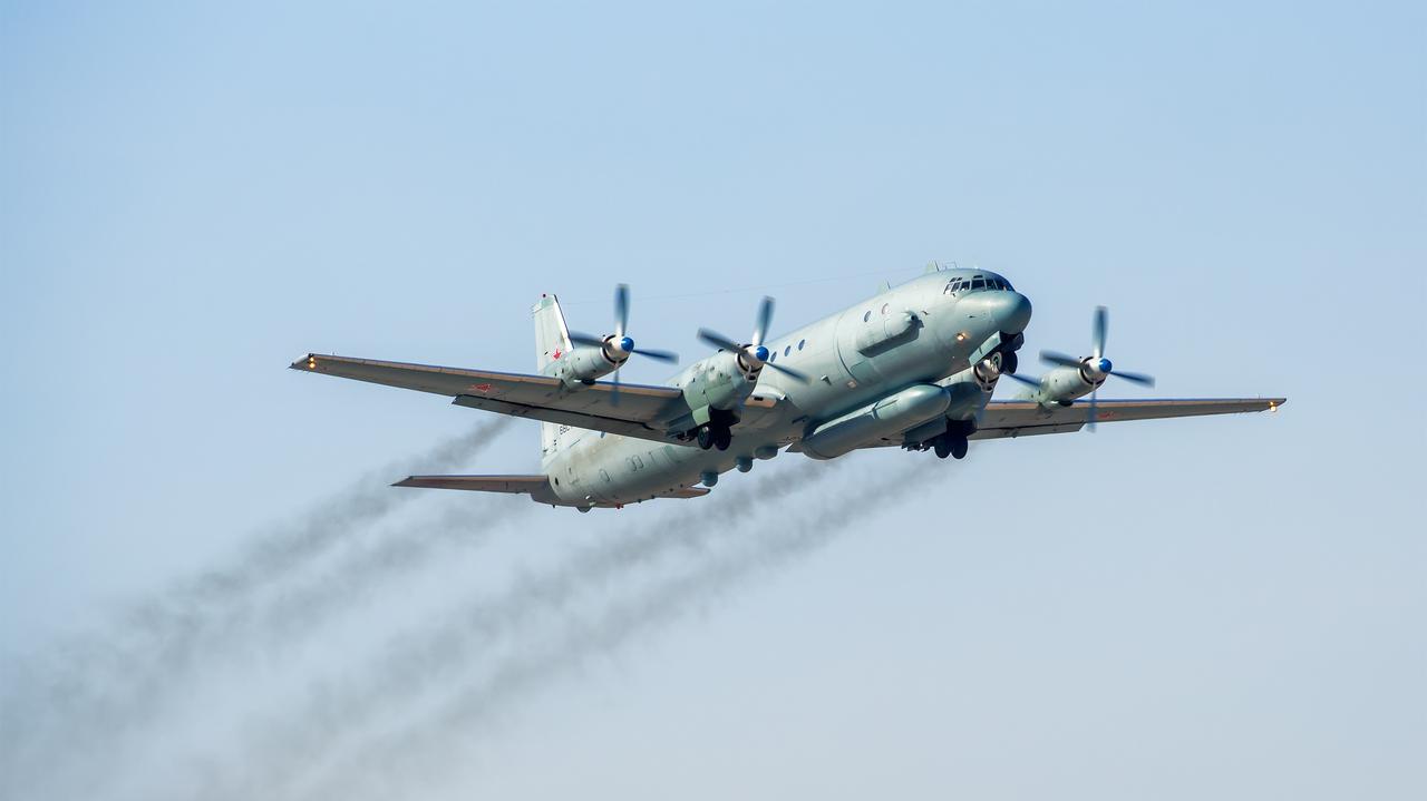 Russian planes over the Baltic Sea. The British scrambled fighters