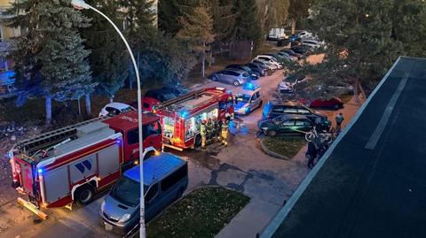 Zamość. Na dachu przedszkola wybuchł pożar. Ewakuowano 48 dzieci