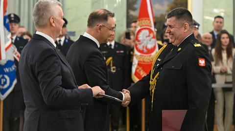 Prezydent Andrzej Duda wręczył nominacje generalskie