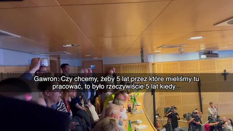 Terlecki krzyczy na sesji sejmiku Małopolski: trollem to ty jesteś
