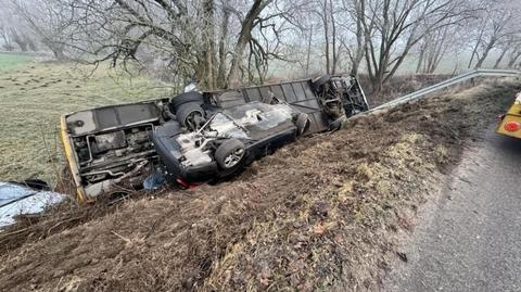 Tuszkowo. Zdarzenie z udziałem czterech pojazdów