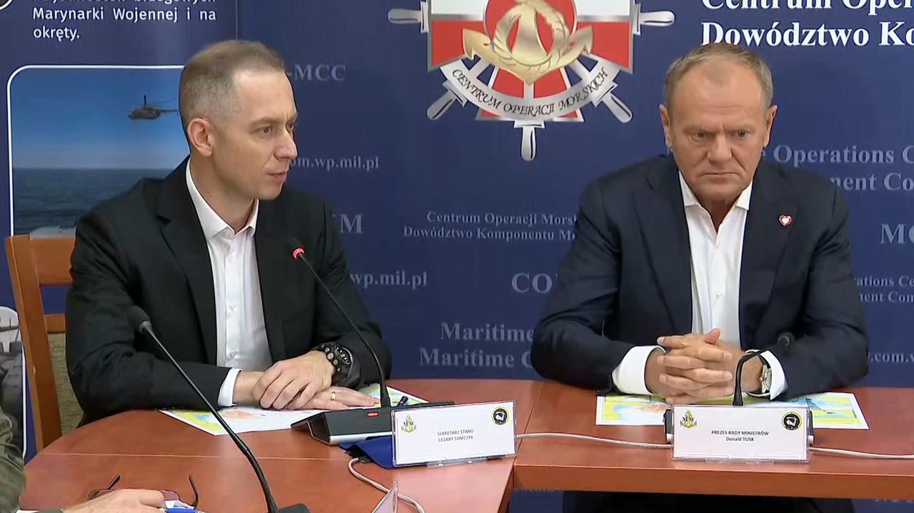 "Nie wszyscy zdają sobie sprawę". Tusk o incydencie na Bałtyku
