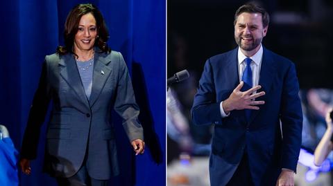 Kamala Harris, J.D. Vance