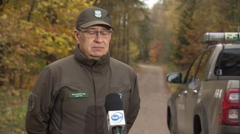 Komendant posterunku straży leśnej Nadleśnictwa Dretyń o ataku na policjanta