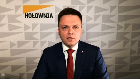 Szymon Hołownia o włączeniu się do wyścigu prezydenckiego Rafała Trzaskowskiego