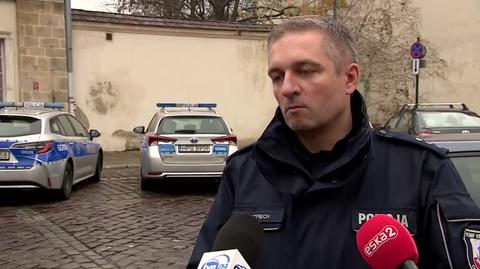 Krakowska policja o szczegółach tragicznego wypadku na komisariacie