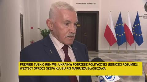 Generał Bieniek o słowach Błaszczaka: mąż stanu nie powinien takich rzeczy wypowiadać