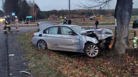 Tragiczny wypadek koło Bełchatowa