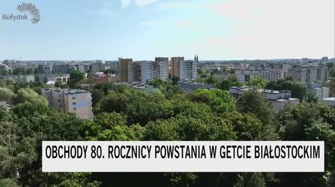 80 lat temu w getcie w Białymstoku wybuchło powstanie. Obchody rocznicowe