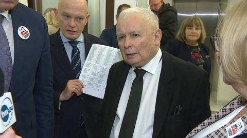 Kaczyński pytany o zatrzymanie byłego wiceministra. "Nie wiem, kto to jest" 