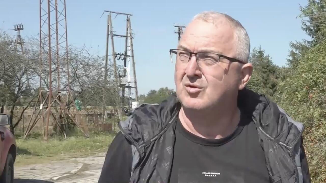 To on znalazł resztki rakiety. "Był wybuch i widziałem rozbłysk"