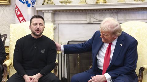 Wołodymyr Zełenski spotkał się z Donaldem Trumpem. Ich rozmowie towarzyszyły duże emocje