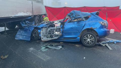 Tragiczny wypadek na DK 7 w Chyżnem