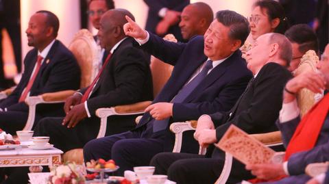 Xi Jinping jest jednym z głównych graczy BRICS. Przybył na szczyt w Kazaniu