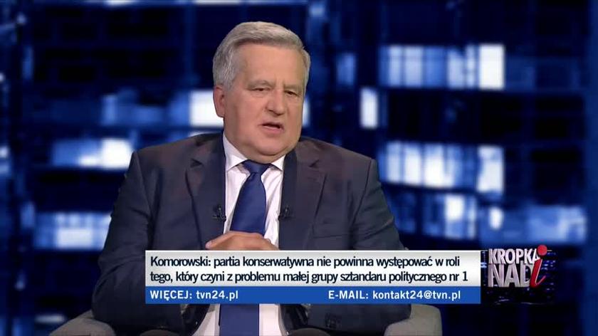 Bronisław Komorowski o Donaldzie Tusku i jego ewentualnym powrocie do polskiej polityki