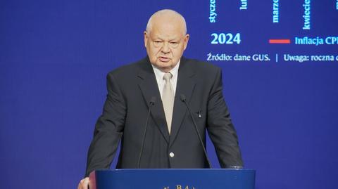 Szef NBP Adam Glapiński o inflacji w czerwcu