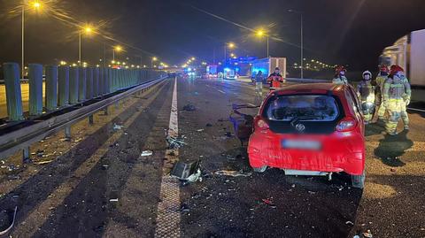 Kolejna tragedia na A2. Kobieta jechała autostradą pod prąd