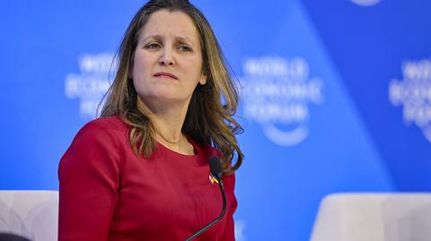 Chrystia Freeland i Justin Trudeau (wideo archiwalne)