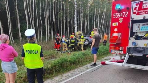 Śmiertelny wypadek na Warmii i Mazurach