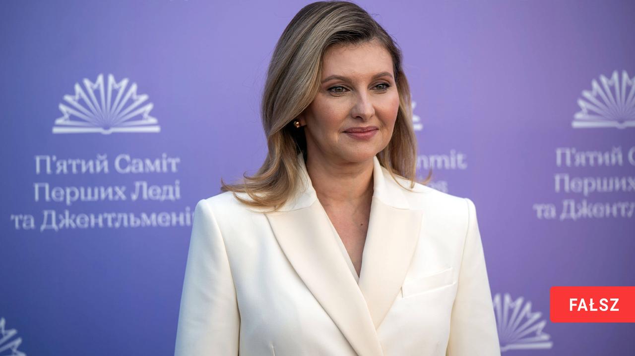 Ołena Zełenska kupiła kreację za milion euro? Co to za przekaz
