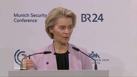 Ursula von der Leyen: jeśli chodzi o bezpieczeństwo, Europa musi zrobić więcej