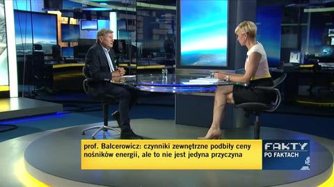 Balcerowicz o Glapińskim: tu nie chodzi o brak wiedzy, ale o skazę charakteru