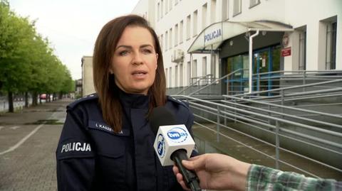 Nadkomisarz Iwona Kaszewska o policyjnej akcji w Bełchatowie